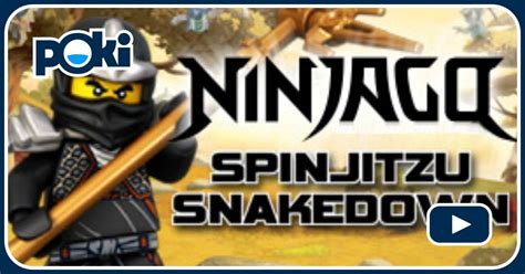 NINJAGO SPINJITZU SNAKEDOWN Online - Jogue Grátis no Poki!