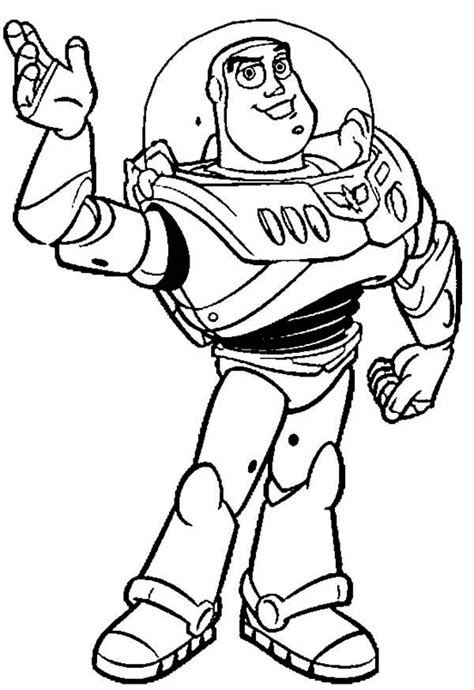 Desenho de Buzz Lightyear de Toy Story para colorir - Tudodesenhos