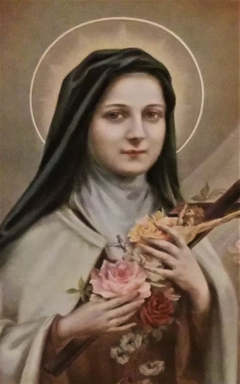 Saint Therese of Lisieux - Rare Vintage 1930's Print by GazeCuriosities on Etsy St Therese Of ...