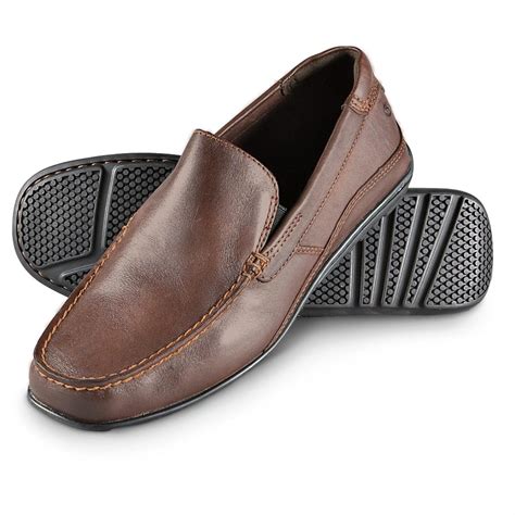 Men's Rockport® Cape Noble Slip - on Shoes, Brown - 211372, Casual Shoes at Sportsman's Guide