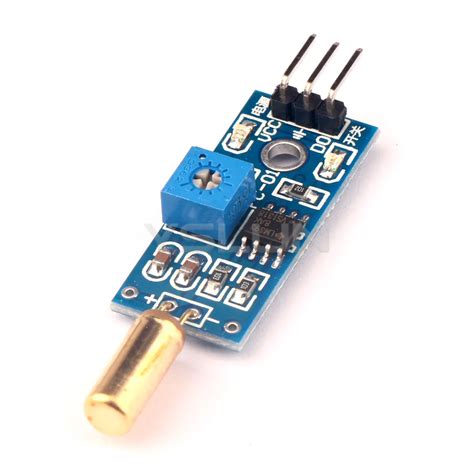 Tilt Sensor Module DC 3.3V~5V Angle Tilt Detection Switch Module for Car Tire/Architecture ...