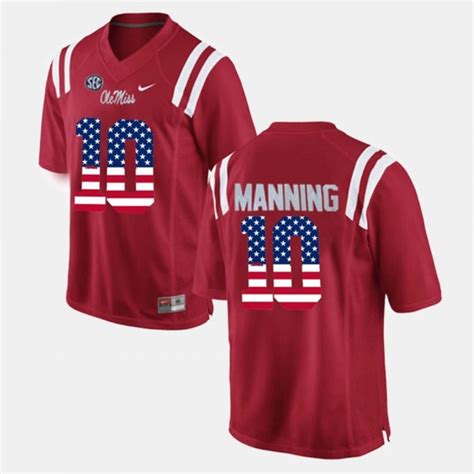 Eli Manning Jersey, College Ole Miss Rebels Eli Manning Jerseys