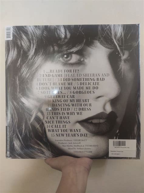 Taylor swift reputation vinyl, Hobbies & Toys, Music & Media, Vinyls on ...