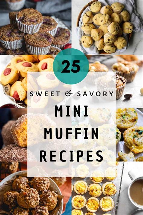 25 Sweet & Savory Mini Muffin Recipes For Any Occasion