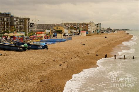 Bognor Regis Beach Photograph by FWH Photography - Pixels