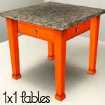 Mod The Sims - 1x1 Dining Tables