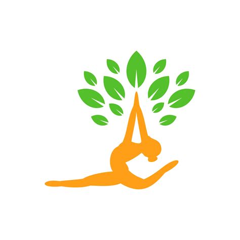 Yoga Logo Vector Template 8210009 Vector Art at Vecteezy