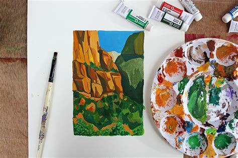 Are you familiar with gouache? If not, this tutorial will help you understand the paint and ...