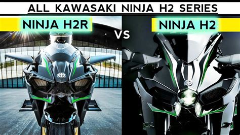 Ninja H2 vs Ninja H2r | All Kawasaki Ninja H2 Series in India | Rishav Arya - YouTube