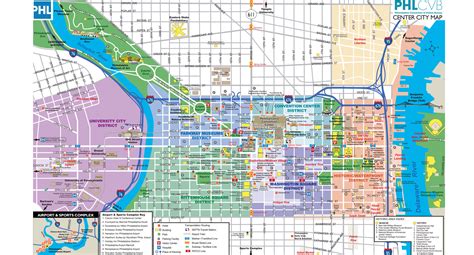 Maps & Directions - Philadelphia City Map Printable | Printable Maps