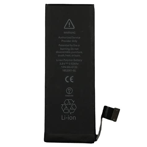 New Replacement Battery for iPhone 5S 5C All Models 1560mAh 3.8V 0 ...