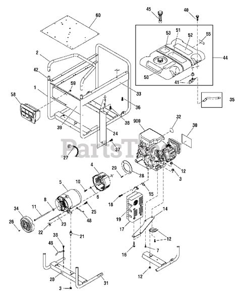 Briggs And Stratton 5500 Watt Generator Wiring Diagram - Wiring Diagram ...