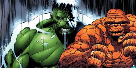 Hulk & The Thing's Fistfight Ends The Last Way Fans Expect