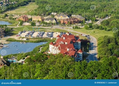 Blue Mountain Village, Ontario Canada Stock Photo - Image of travel ...