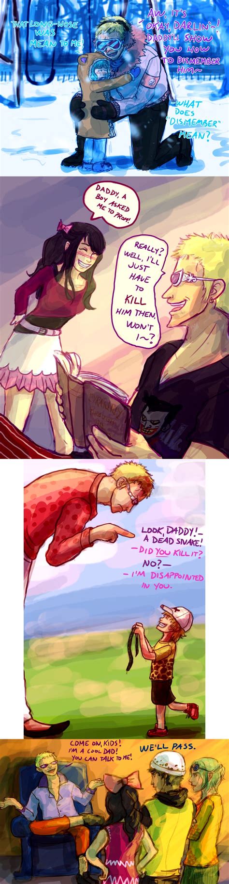 Doflamingo Family AU by CodeNameZimbabwe.deviantart.com on @deviantART ...