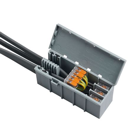 WAGO 207-3301 WAGOBOX 221-4 Junction Box for 221-4 & 2773 Series Connectors | Rapid Online