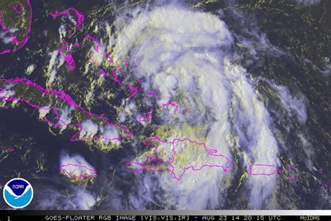 Tropical Atlantic Update: Tropical Depression 4 forms north of Haiti