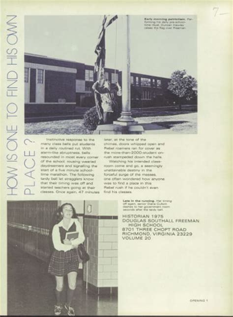 Explore 1975 Douglas S. Freeman High School Yearbook, Richmond VA - Classmates