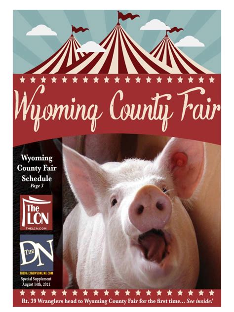 Wyoming County Fair (August 2021) | PDF