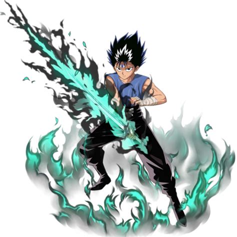 Hiei (Sword of the Darkness Flame) Render by PrinceofDBZGames on DeviantArt