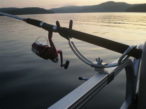 ADJUSTABLE Pontoon Boat Fishing Rod Holder BEST SELLER | eBay