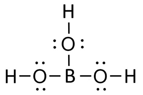 H3BO3 (Boric Acid) Lewis Structure