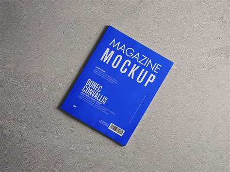 Magazine Cover Design Mockup