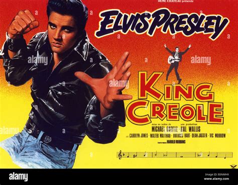 KING CREOLE Plakat für 1958 Paramount Film mit Elvis Presley Stockfotografie - Alamy