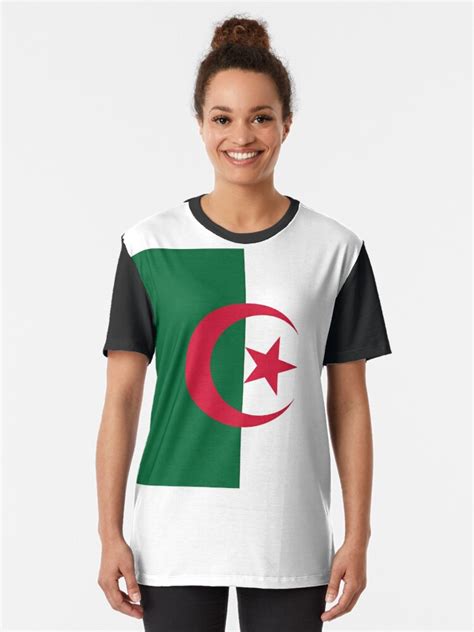 "Algeria Flag | Flags of World Geography Vexillology" T-shirt by KingClothes | Redbubble
