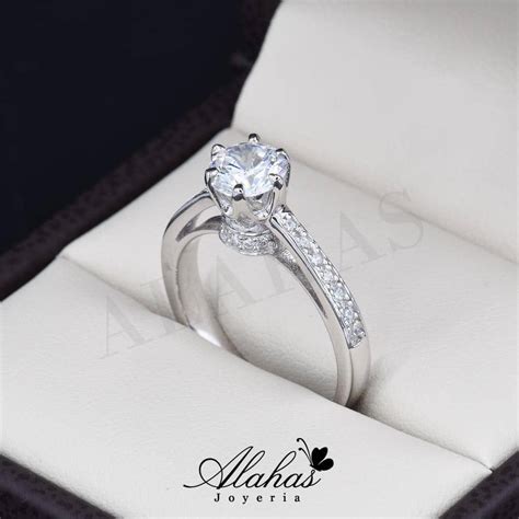 Anillo de compromiso de Plata 925 | Joyería Alahas