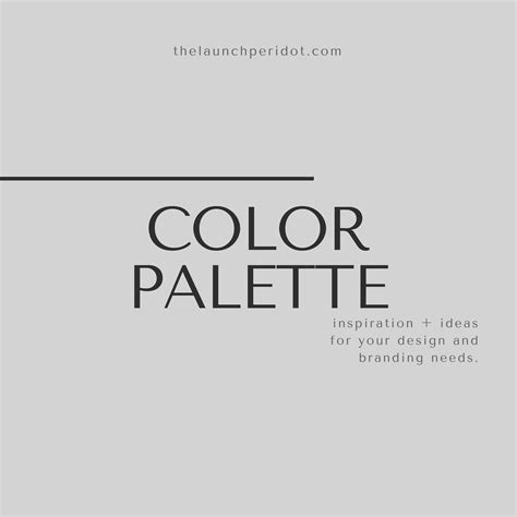 Pin by The Peridot Launch | Web Desig on Color Palette | Inspiration ...