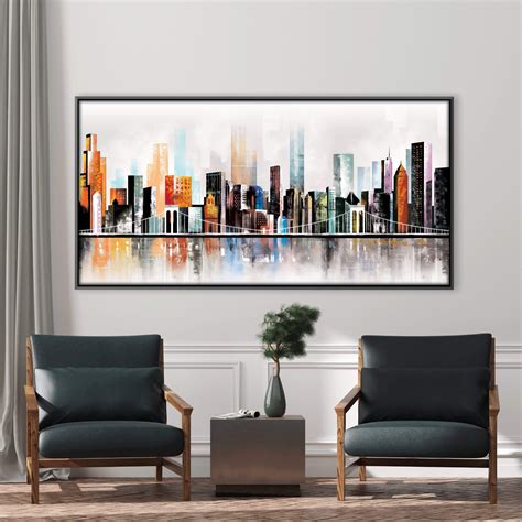 Modern Cityscape Canvas