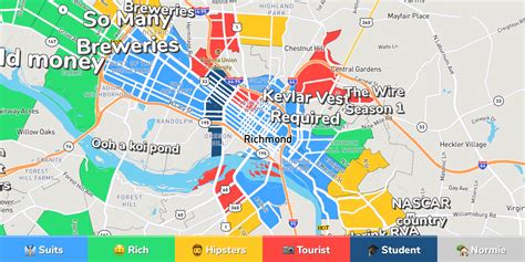 Richmond Neighborhood Map