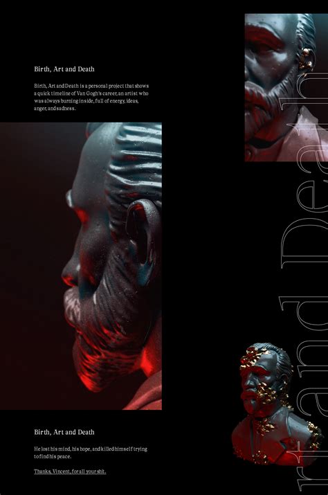 Birth, Art and Death on Behance