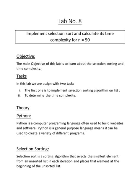 Lab No 8 | PDF