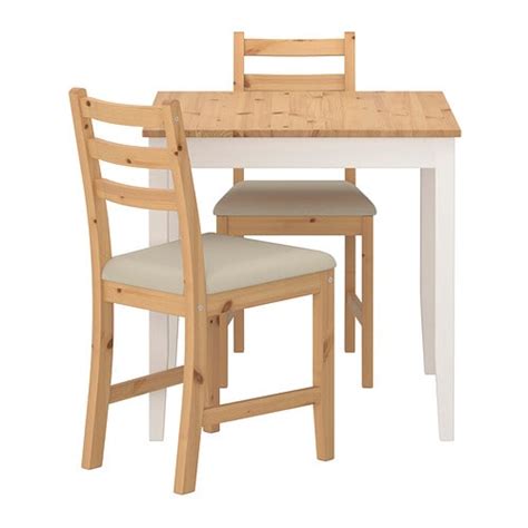 LERHAMN Table and 2 chairs - IKEA