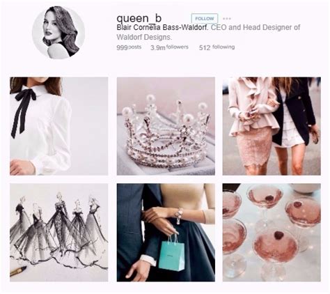 To God and the Queen — INSTAGRAM AU >> Gossip Girl >> the Main Six