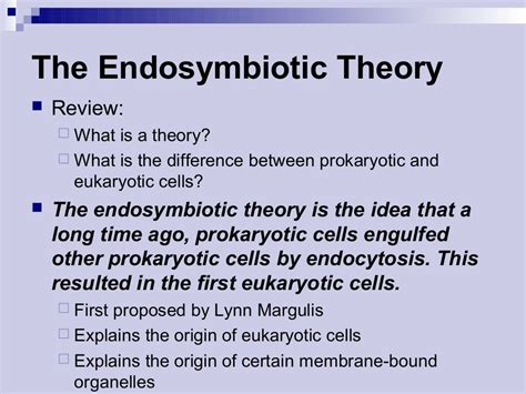 Endosymbiotic theory (2)