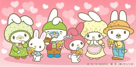 Sanrio Blog Polska: My Melody, rodzina i przyjaciele.