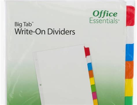 8 Tab Extra Wide Dividers Download - Avery index maker dividers 8 tab ...