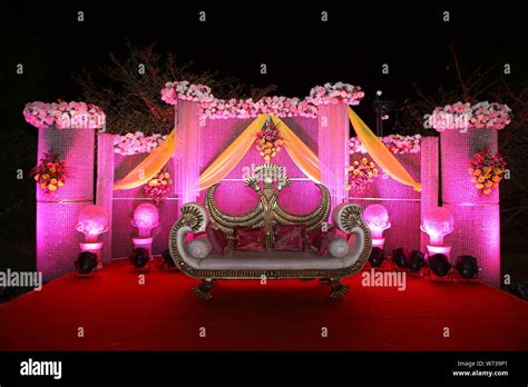 Wedding Jaimala Stage Decoration