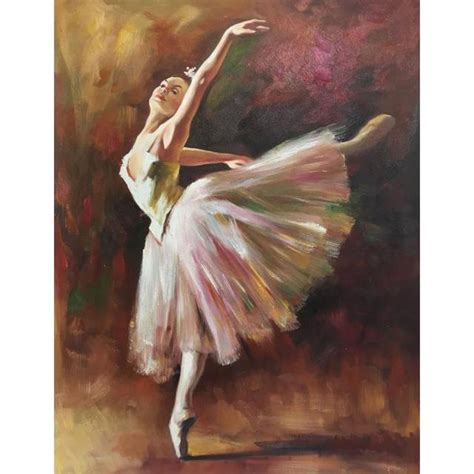 Hand painted reproduction oil paintings ballerina Edgar Degas Painting ...