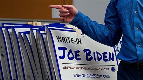 ‘Democracy Is on the Ballot’ in New Hampshire. Biden Is Not. - The Atlantic