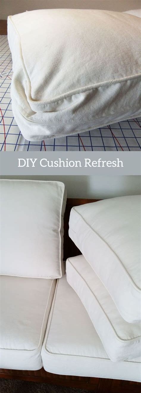 DIY Cushion Refresh for Your Sofa and Armchair | Diy cushion, Cushions on sofa, Furniture makeover