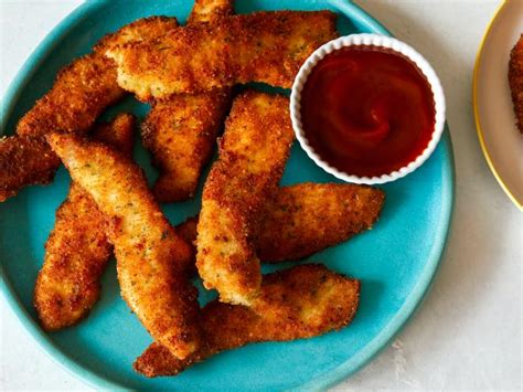 Breaded Chicken Strips Recipe | Food Network Kitchen | Food Network