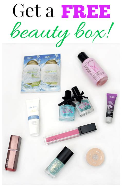 Get a FREE beauty box!