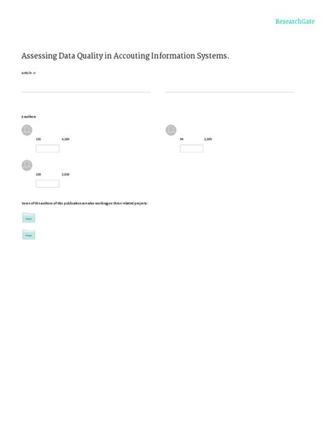 Assessing Data Quality in Accouting Information Systems ...