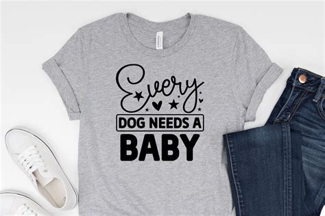 Every Dog Needs a Baby Graphic by Radincer · Creative Fabrica