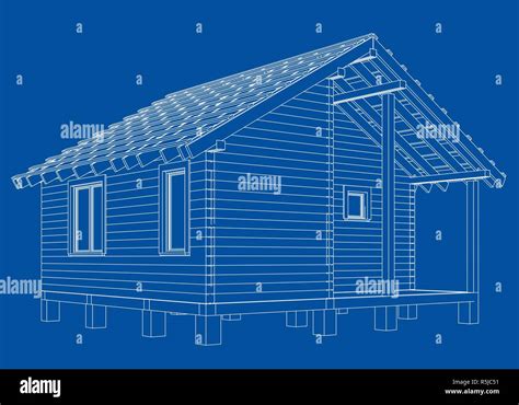 Sketch of small house Stock Photo - Alamy