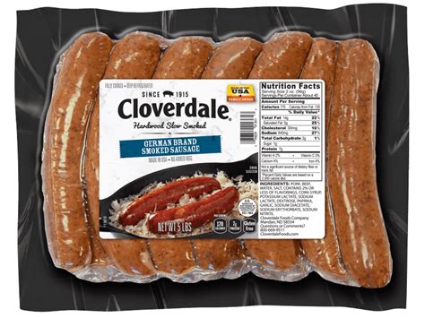 German Brand Sausage | Cloverdale Foods